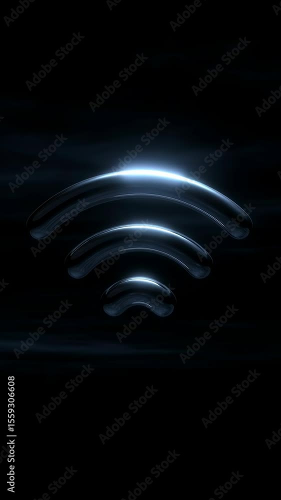 Poster abstract background with glowing lights of conection