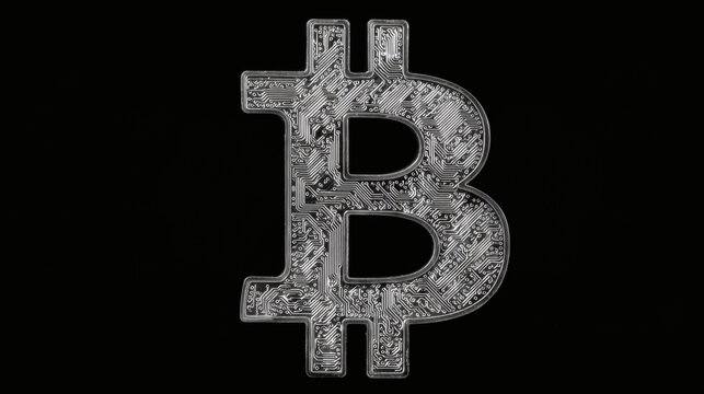 Bitcoin Hintergrund background crypto currency banner wallpaper chip insvesting
