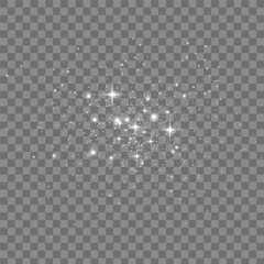 Sparkling Brilliance: A radiant burst of light, emanating with an array of dazzling stars, symbolizes the essence of magic and wonder. 
