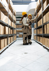 Bar code scanning for logistics handled by trained diverse staff who oversee inventory management,...