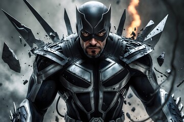 portrait of a superhero