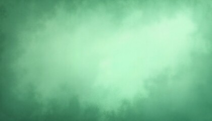 Obraz premium Green chalkboard background with soft gradient for creative backgrounds and presentations, copy space