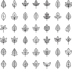 seamless pattern with leaves