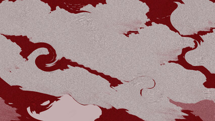 Red Gray Abstract Swirl – Dynamic Grainy Texture Art Design