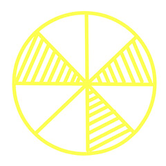 Geometric Abstract Radial Design