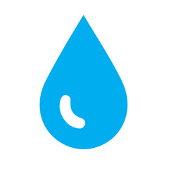 drop water icon vector illustration isolated on white