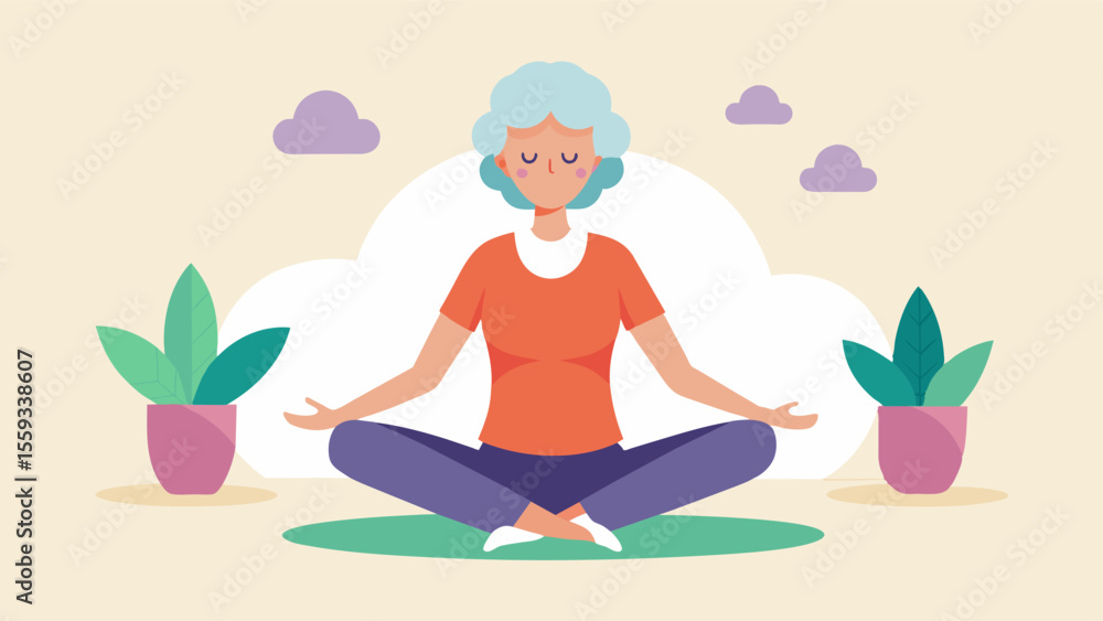 Poster mindful yoga classes yoga classes tailored specifically for individuals with dementia helping to imp