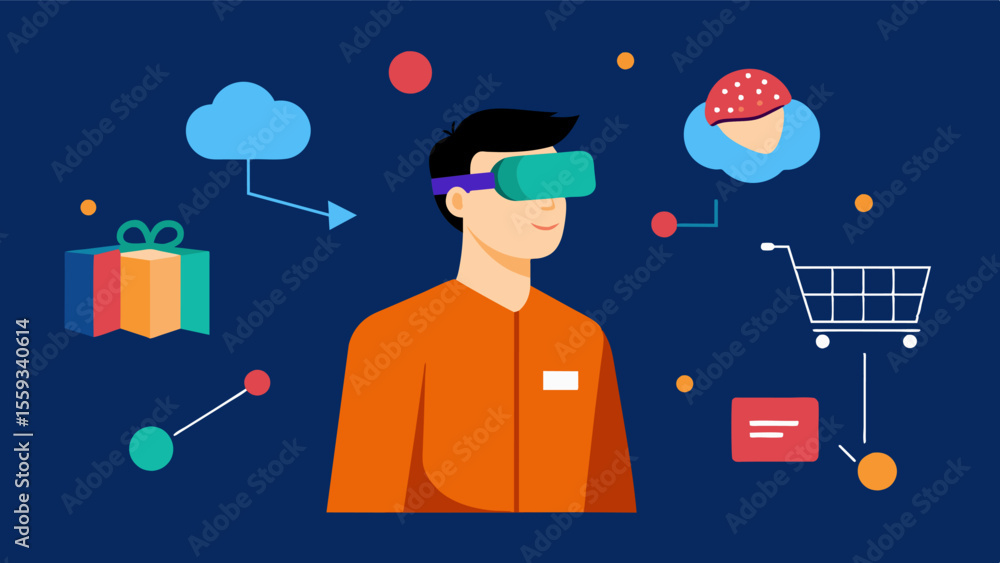 Poster a virtual reality program that mimics reallife challenges such as navigating a grocery store or usin