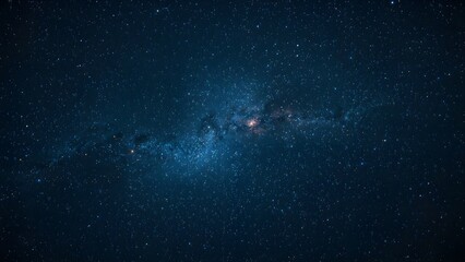 Fototapeta premium Endless Universe with Sparkling Stars – Cosmic Night Sky Background, Created with generative Ai