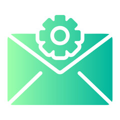 email gradient icon