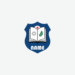 3908 educational logo school college university learning institute book academy organization