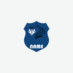 3916 educational logo school college university learning institute book academy organization