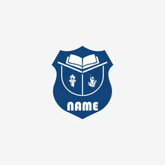 3924 educational logo school college university learning institute book academy organization