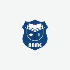 3941 educational logo school college university learning institute book academy organization [Converted]