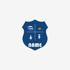 3949 educational logo school college university learning institute book academy organization