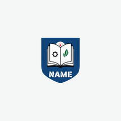 3954 educational logo school college university learning institute book academy organization