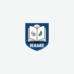 3957 educational logo school college university learning institute book academy organization