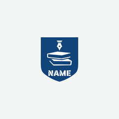 3962 educational logo school college university learning institute book academy organization