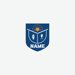 3977 educational logo school college university learning institute book academy organization