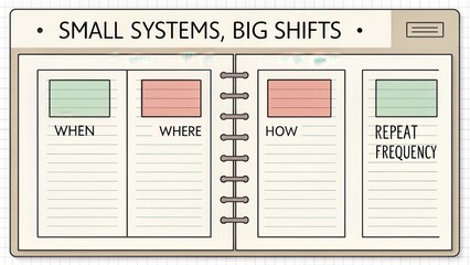 Small Systems Big Shifts Planning Template for Effective Change