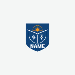 3979 educational logo school college university learning institute book academy organization