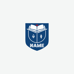 3988 educational logo school college university learning institute book academy organization [Converted]
