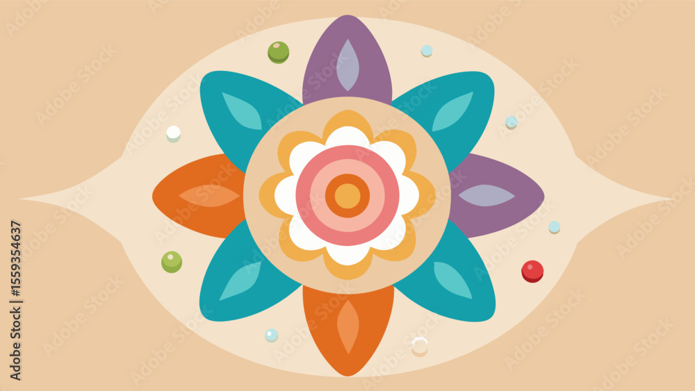 Poster aromatherapy mandalas use different colored sand and essential oils to create a mandala that not onl