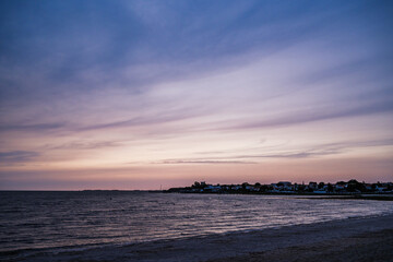 Sunset over Fouras, Fouras-les-Bains, Charente-Maritime, Nouvelle-Aquitaine, France, Europe