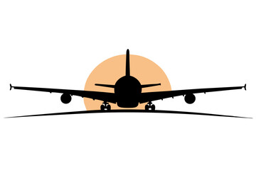 Aircraft and helicopters, flying or grounded, with some isolated on white, for aviation and travel