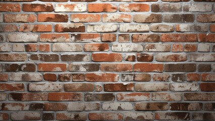 Obraz premium Red Brick Wall Seamless Texture