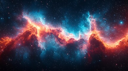 Cosmic tapestry celestial fire and ice
