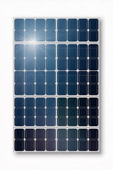 Solar panel array, generating clean energy.
