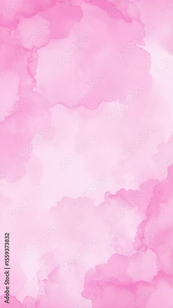 Poster delicate pink watercolor background with soft, diffused edges and subtle tonal variations creating a