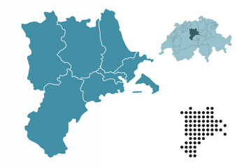 Canton of Lucerne set maps