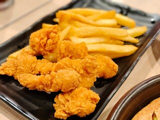 The fried chicken