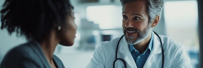Consulting with Doctor
