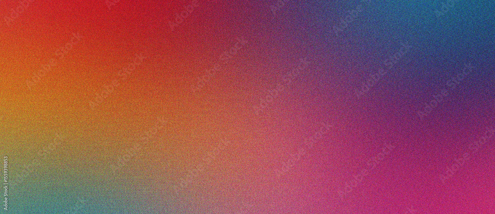 Poster red, pink and orange gradient noise texture soft dreamy effect perfect for elegant visual background