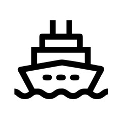 ocean liner icon