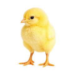 Obraz premium baby chicken isolated on white