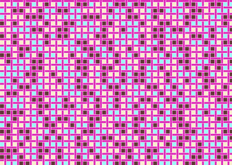 幾何学的なタイル模様 背景