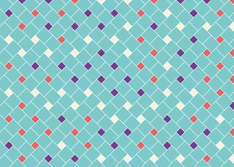 幾何学的なタイル模様 背景