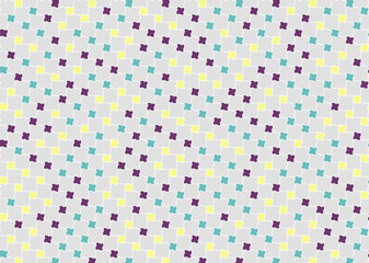 幾何学的なタイル模様 背景