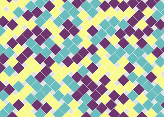 幾何学的なタイル模様 背景