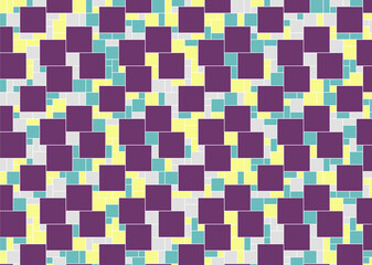 幾何学的なタイル模様 背景