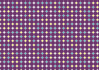 幾何学的なタイル模様 背景