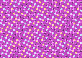 幾何学的なタイル模様 背景