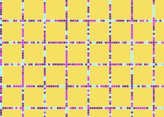 幾何学的なタイル模様 背景