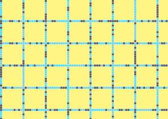 幾何学的なタイル模様 背景