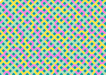 幾何学的なタイル模様 背景