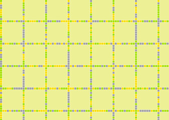 幾何学的なタイル模様 背景